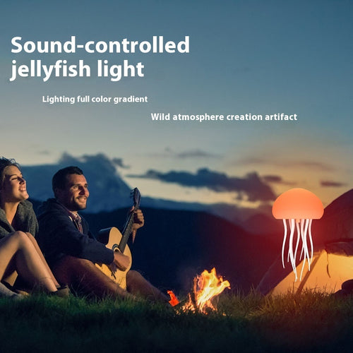 AquaGlow Jellyfish Lamp