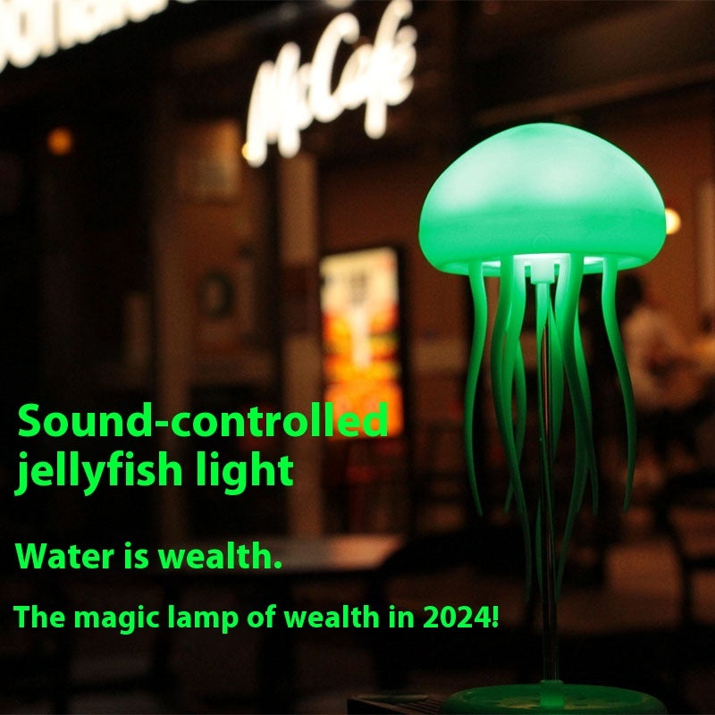 AquaGlow Jellyfish Lamp